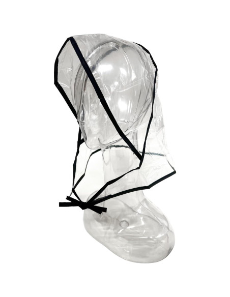 Bonete de Lluvia Donna para Mujeres con Visera Transparente Bonete de Lluvia Donna para Mujeres con Visera Transparente