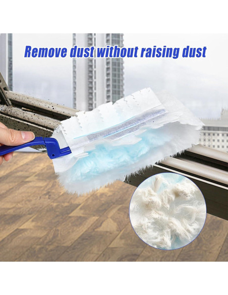 Recargas de Plumero Desechables Elesunory 100 Pcs Azul Recargas de Plumero Desechables Elesunory 100 Pcs Azul
