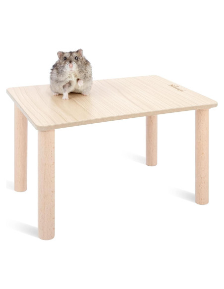 Plataforma de Madera Niteangel para Hamsters y Roedores 25.9x17.8 cm Plataforma de Madera Niteangel para Hamsters y Roedores 25.9x17.8 cm