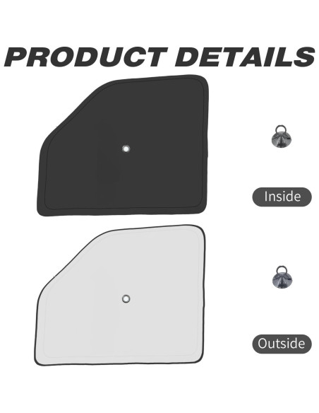 Protector Solar Lateral Ulrolit para Ford E-Series 1992-2025 Protector Solar Lateral Ulrolit para Ford E-Series 1992-2025