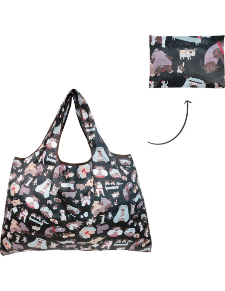 Bolsa Grande Plegable Reutilizable Allydrew - 6 Unidades Bolsa Grande Plegable Reutilizable Allydrew - 6 Unidades