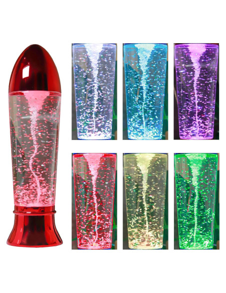 Lámpara Tornado LED YAKii 26.7 cm Color Rojo Decorativa Lámpara Tornado LED YAKii 26.7 cm Color Rojo Decorativa