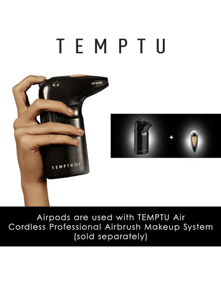 Kit de Retoque de Raíces Temptu Airpod - Color Rubio Ceniza Kit de Retoque de Raíces Temptu Airpod - Color Rubio Ceniza