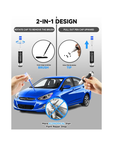 Pintura de Retoque EVOOOR Boost Blue Pearl B-637P 12.1ml Pintura de Retoque EVOOOR Boost Blue Pearl B-637P 12.1ml
