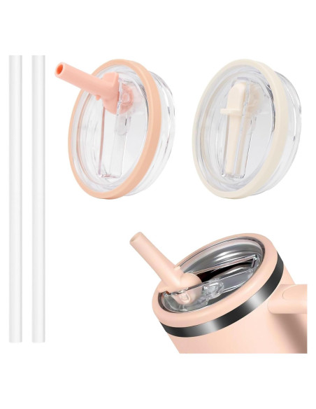 Tapa de Reemplazo InsCrea para Vaso Stanley 40 oz con Popote Tapa de Reemplazo InsCrea para Vaso Stanley 40 oz con Popote