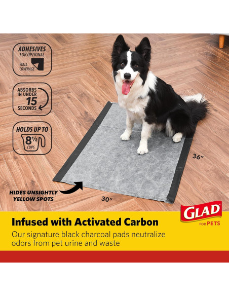 Almohadillas de Entrenamiento Glad for Pets XL 76.2x91.4cm 24u Almohadillas de Entrenamiento Glad for Pets XL 76.2x91.4cm 24u