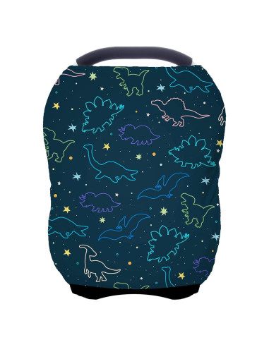 Cubierta Multiuso para Asiento de Coche Canopy - Dinosaurio Azul