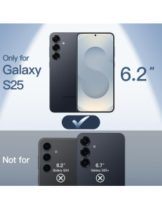 Funda Ultra Delgada JETech para Samsung Galaxy S25 5G - Negro 2