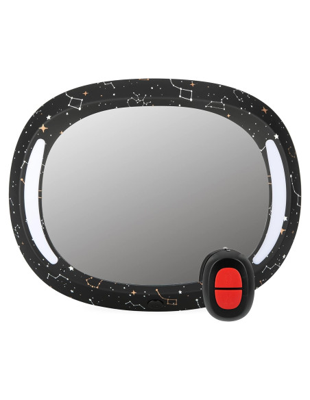Espejo de Coche para Bebés Nuby con Luz LED y Control Remoto Espejo de Coche para Bebés Nuby con Luz LED y Control Remoto