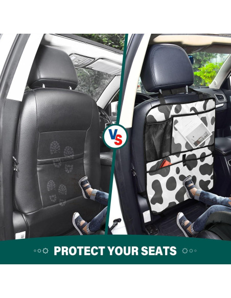 Organizador de respaldo de asiento de coche BOENLE x2 impermeable Organizador de respaldo de asiento de coche BOENLE x2 impermeable
