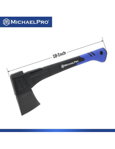 Hacha de División MichaelPro 45.72 cm con Mango de Fibra