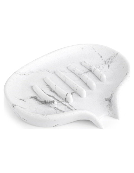 Soporte para Jabón Autodrenante AUGFRYZIAN Blanco Ovalado Soporte para Jabón Autodrenante AUGFRYZIAN Blanco Ovalado