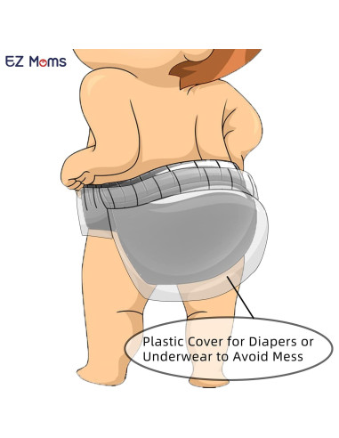 Cubierta de Pañal Reutilizable EZ Moms 1T para Niños