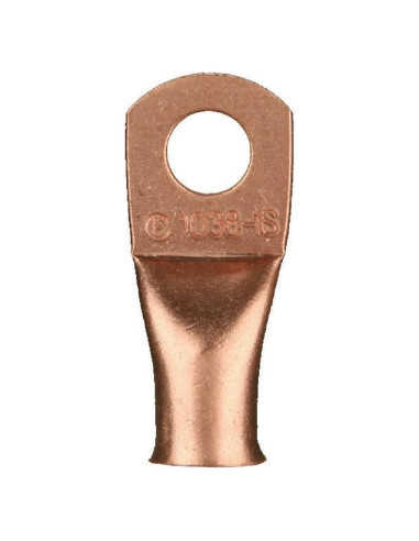 Terminal de Anillo de Cobre THE INSTALL BAY 2 Gauge 10 Paquete