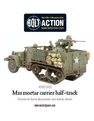 Transportador de Mortero M21 Warlord 1:56 Juego de Mesa
