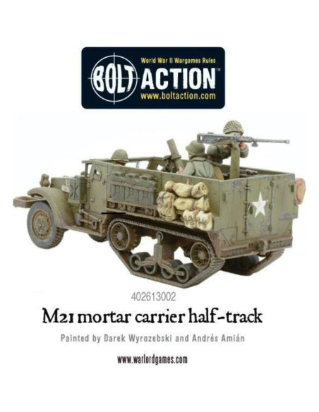 Transportador de Mortero M21 Warlord 1:56 Juego de Mesa Transportador de Mortero M21 Warlord 1:56 Juego de Mesa