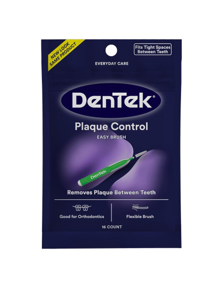 Limpiadores Interdentales DenTek Easy Brush 16 Unidades Ajustados Limpiadores Interdentales DenTek Easy Brush 16 Unidades Ajustados