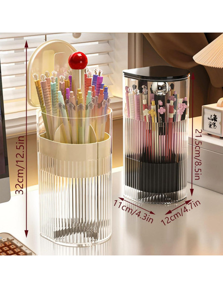 Soporte Organizador para Brochas de Maquillaje YIEZI - Negro Soporte Organizador para Brochas de Maquillaje YIEZI - Negro