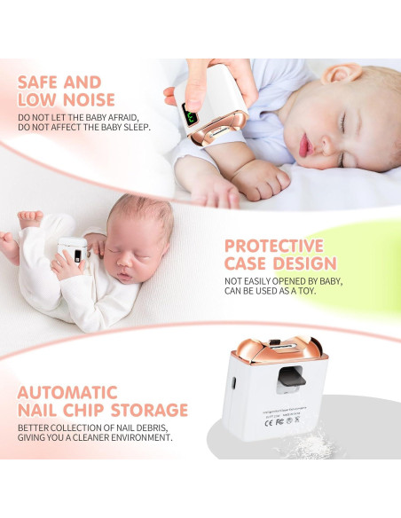 Cortador de Uñas Eléctrico Northlet con Luz LED - Recargable USB Cortador de Uñas Eléctrico Northlet con Luz LED - Recargable USB