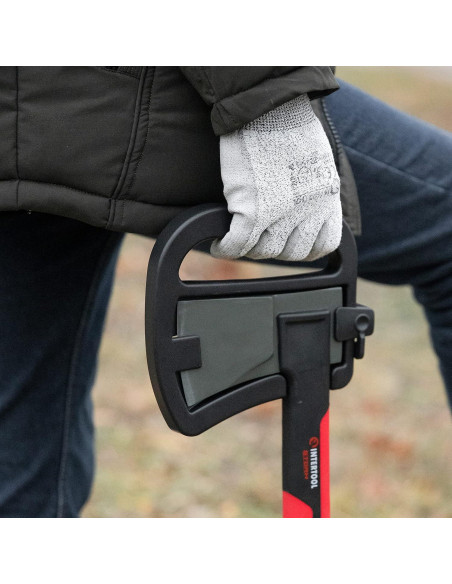 Hacha Ligera INTERTOOL 35,56 cm para Camping y Jardinería Hacha Ligera INTERTOOL 35,56 cm para Camping y Jardinería