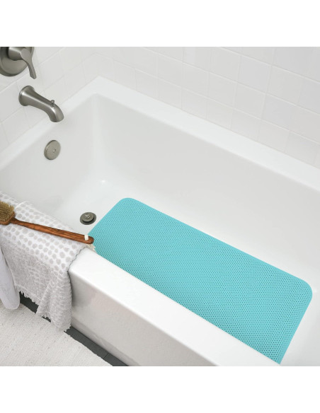 Alfombra de Baño Antideslizante Duck Brand Softex 91x43cm Azul Alfombra de Baño Antideslizante Duck Brand Softex 91x43cm Azul