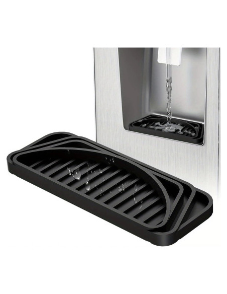 Bandeja de Goteo de Silicona Negra para Dispensador de Agua Bandeja de Goteo de Silicona Negra para Dispensador de Agua