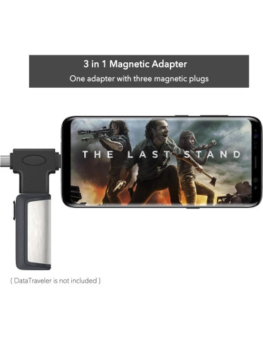 Convertidor OTG 2 en 1 USB 3.0 URWOOW a Micro USB y Tipo C