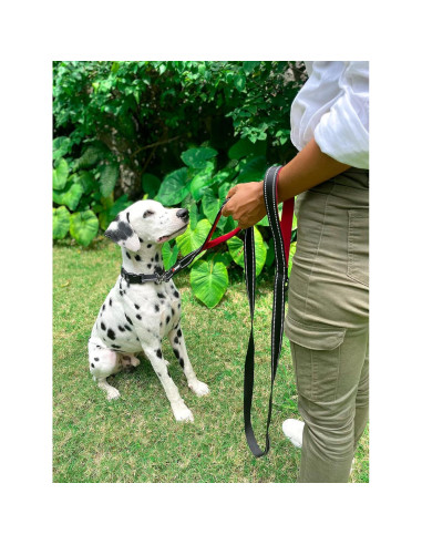 Correa Doble de Manejo Tuff Pupper 1.83m para Perros Grandes