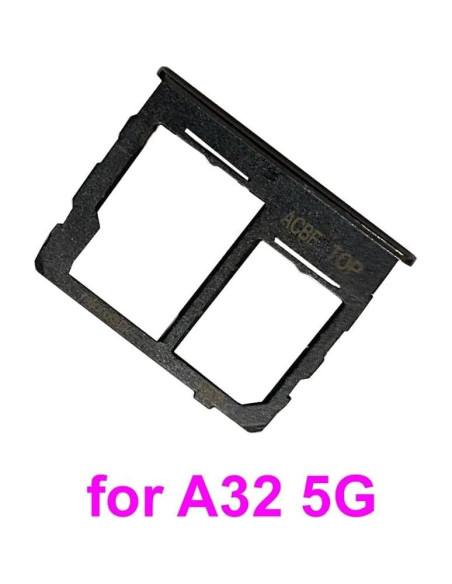 Bandeja SIM y soporte micro SD Samsung Galaxy A32 5G Negro Bandeja SIM y soporte micro SD Samsung Galaxy A32 5G Negro