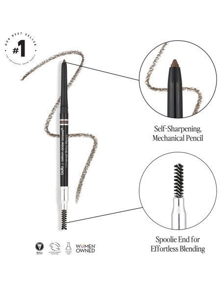 Lápiz de Cejas Universal Billion Dollar Brows - Doble Punta, Vegano Lápiz de Cejas Universal Billion Dollar Brows - Doble Punta, Vegano