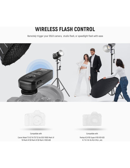 Disparador Inalámbrico de Flash NEEWER FC-16 para Canon Disparador Inalámbrico de Flash NEEWER FC-16 para Canon