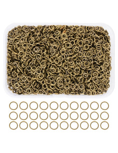 Anillas de Salto Abiertas Mandala Crafts 5000 Piezas 3mm Bronce
