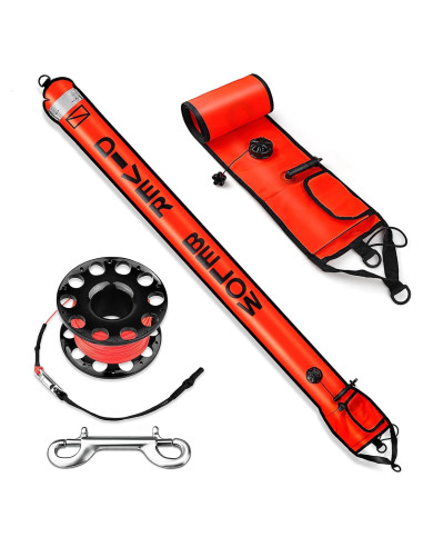 Boya de Marcado de Superficie Dving 5FT + Carrete 30M