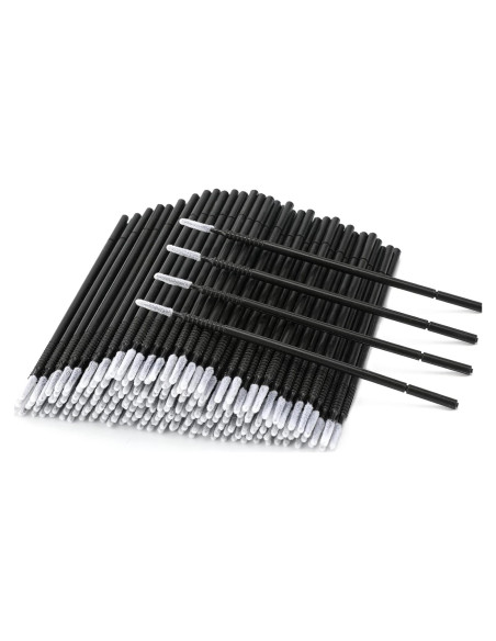200PCS Micro Aplicadores Desechables G2PLUS - Negro 10cm 200PCS Micro Aplicadores Desechables G2PLUS - Negro 10cm