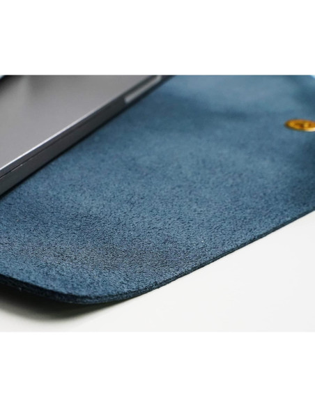 Funda de cuero para laptop 13" Benfan negra - MacBook, Dell, Surface Funda de cuero para laptop 13" Benfan negra - MacBook, Dell, Surface
