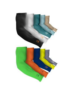 Manguitas de Compresión TUFF UPF 50 Unisex - 10 Pares