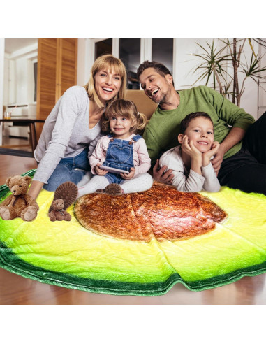 Manta de Franela Realista Aguacate Excervent 290 GSM 1.0 Cuenta