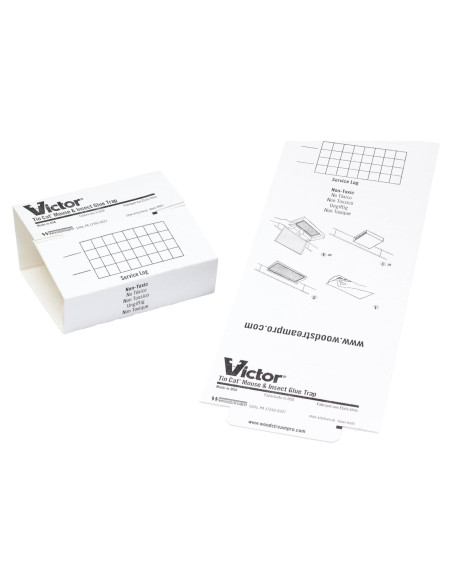 Tableros de Pegamento Victor M309 para Insectos y Roedores - 72 Unidades Tableros de Pegamento Victor M309 para Insectos y Roedores - 72 Unidades