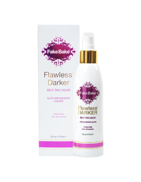 Fake Bake Autobronceador Líquido Más Oscuro 180 ml con Mitón Fake Bake Autobronceador Líquido Más Oscuro 180 ml con Mitón