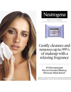 Toallitas Desmaquillantes Neutrogena Noche 25 Unidades 2