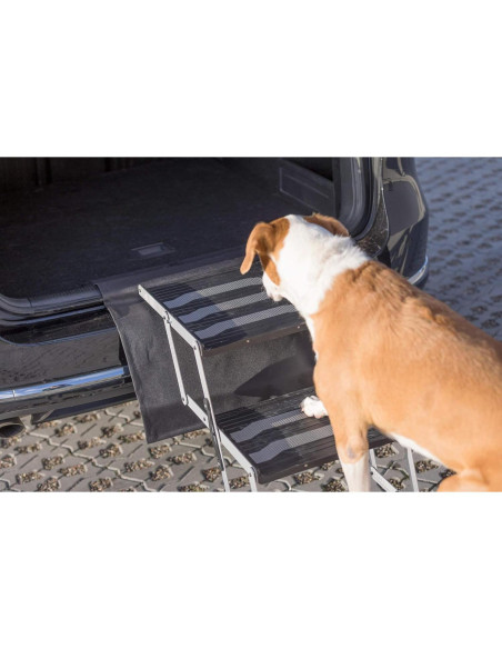 Escalones Plegables TRIXIE para Perros hasta 75 kg Ajustables 49.5-69.5 cm Escalones Plegables TRIXIE para Perros hasta 75 kg Ajustables 49.5-69.5 cm
