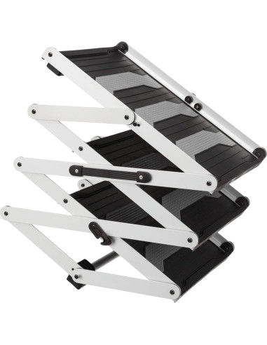Escalones Plegables TRIXIE para Perros hasta 75 kg Ajustables 49.5-69.5 cm