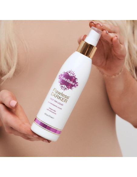 Fake Bake Autobronceador Líquido Más Oscuro 180 ml con Mitón Fake Bake Autobronceador Líquido Más Oscuro 180 ml con Mitón