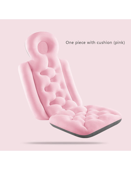 Almohada de Baño Ergonómica Juaugusep Rosa 93x40cm Almohada de Baño Ergonómica Juaugusep Rosa 93x40cm