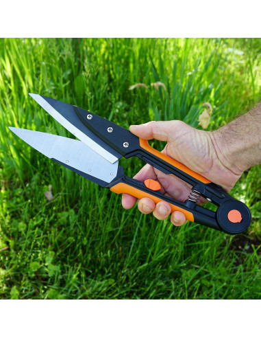 Tijeras de Césped Kings County Tools 6" con Cuchillas de Resorte