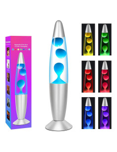 Lámpara LED Cambiante Dalavalampa 33 cm 7 Colores