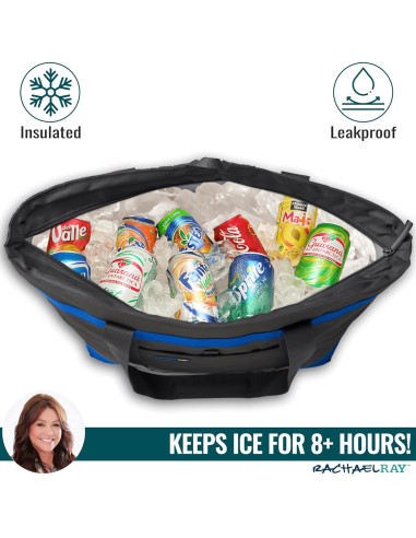 Bolsa Térmica Jumbo Rachael Ray 37.85L Aislada Negra