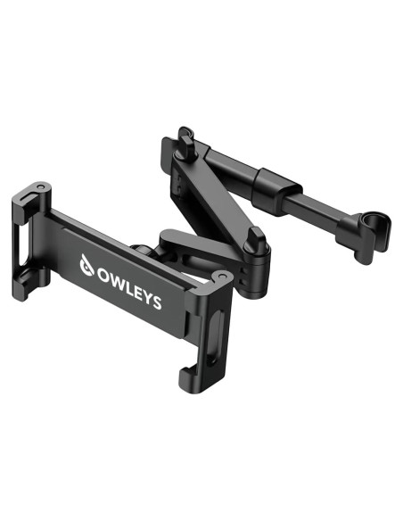 Soporte de Tablet para Reposacabezas de Coche Owleys - Ajustable y Universal Soporte de Tablet para Reposacabezas de Coche Owleys - Ajustable y Universal