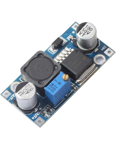 Reguladores de Voltaje DEVMO LM2596 Paquete de 10 Módulos DC-DC