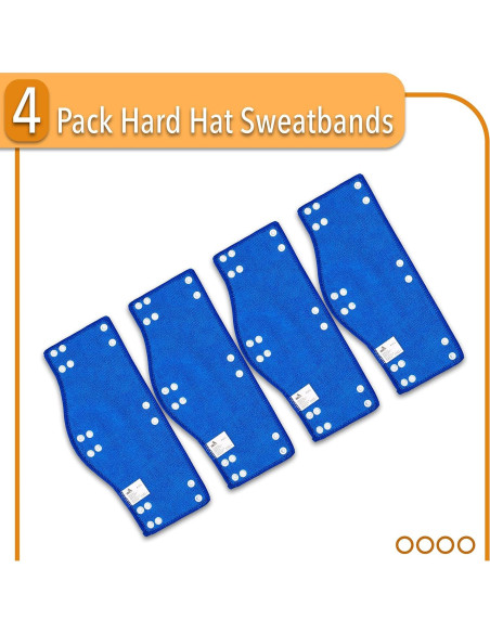 Banda para casco UNCO - Paquete de 4, lavable y cómoda Banda para casco UNCO - Paquete de 4, lavable y cómoda